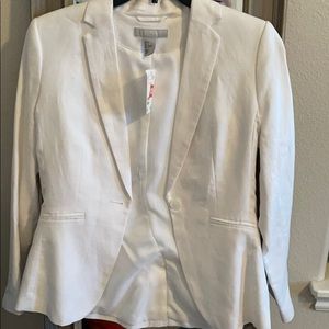 White blazer